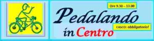 Pedalando in centro logo