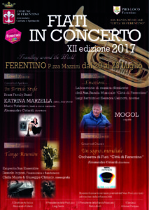 Locandina Fiati in Concerto 2017